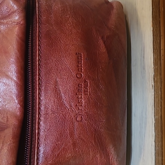 Christian Ontani Italian Leather Crossbody Utility Bag - Picture 3 of 7